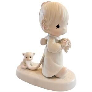 Precious Moments Figurine: E-2834 Sharing our Joy Together (5.5") 1983